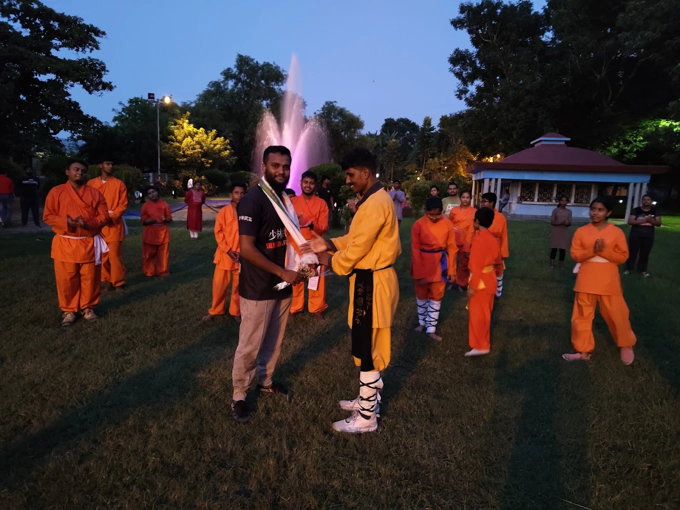 Martial arts training